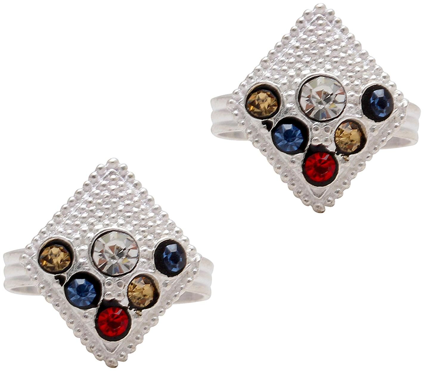 

MissMister Silver Plated Toe Ring For Women