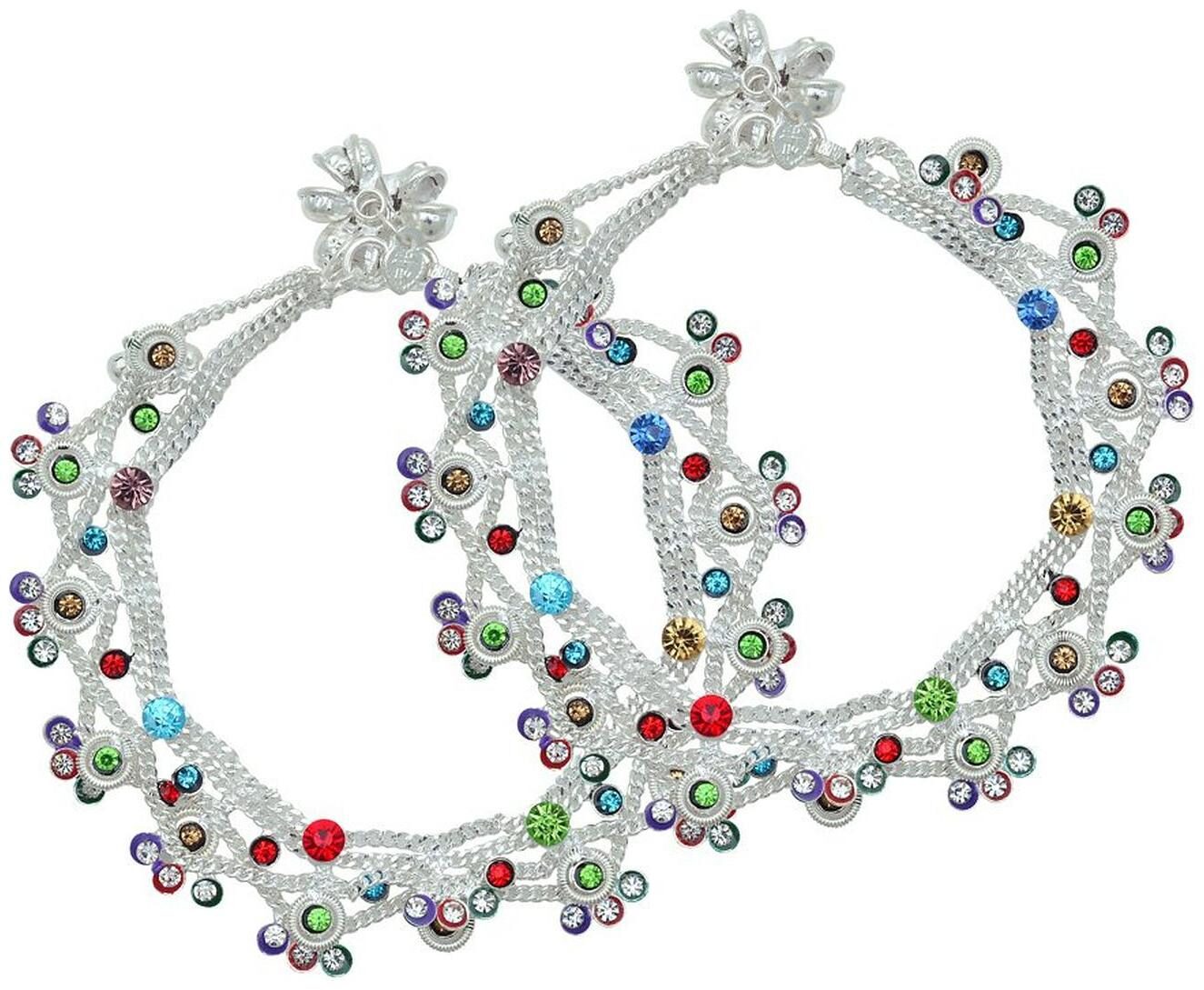 

MissMister Silver Anklets For Women