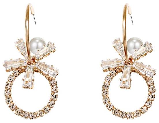 

Mizorri New Round Flower Earrings