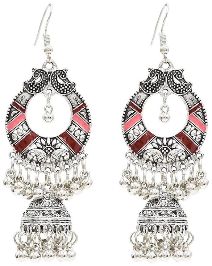 

Mizorri Vintage street beats bells earrings
