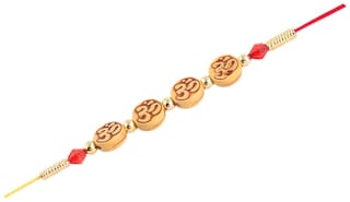 MJR COMBO of  1 Rakhi / Rakhi for Brother with Rakhi Card & Roli Chawal