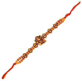 MJR Rakshabandhan Exclusive Rakhi -(Pack of 1) with Rakhi Card, Roli Chawal