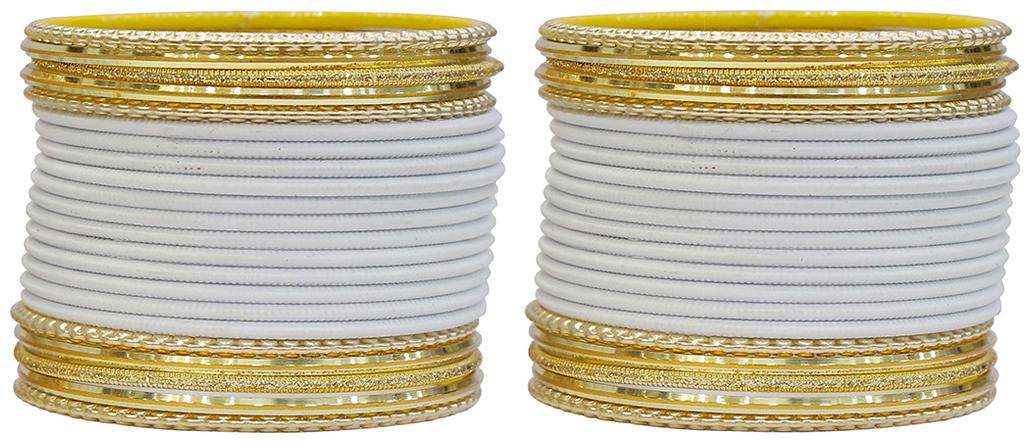 

MUCH MORE Decent White Party Wear Bangles For Women s