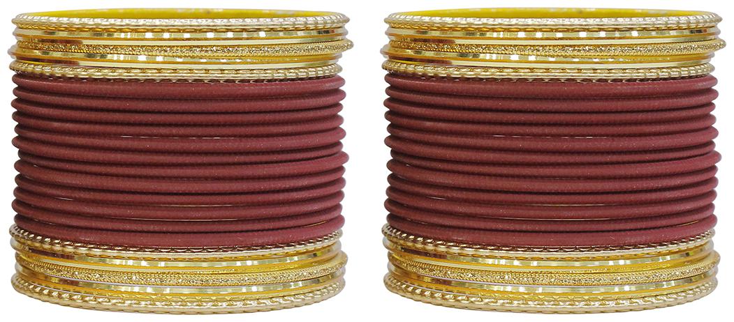 

MUCH MORE Decent Maroon Party Wear Bangles For Women s