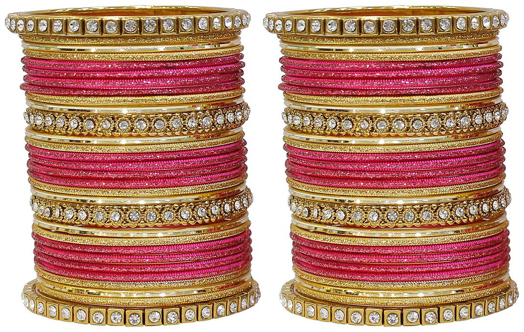 

MUCH MORE Elegant Bangles Set With Crystal Stone