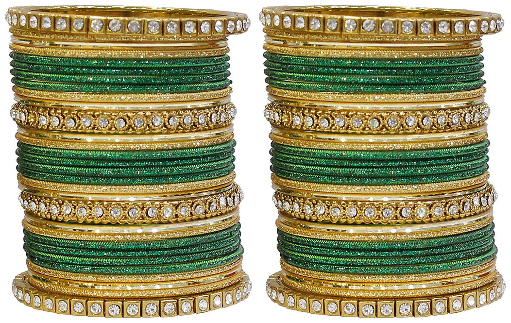 

MUCH MORE Elegant Bangles Set With Crystal Stone