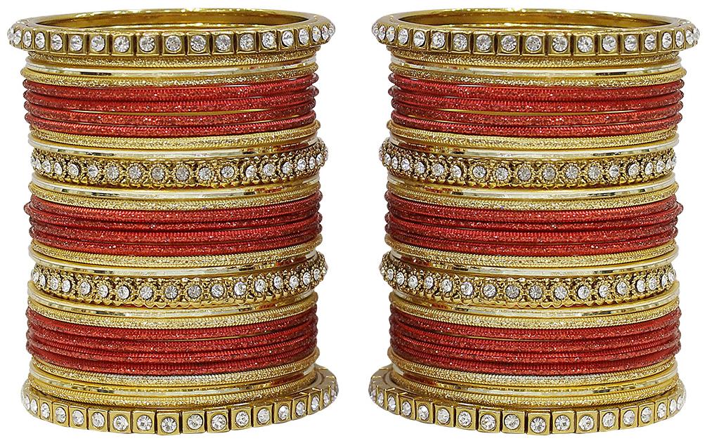 

MUCH MORE Elegant Bangles Set With Crystal Stone