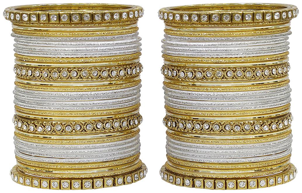 

MUCH MORE Elegant Bangles Set With Crystal Stone