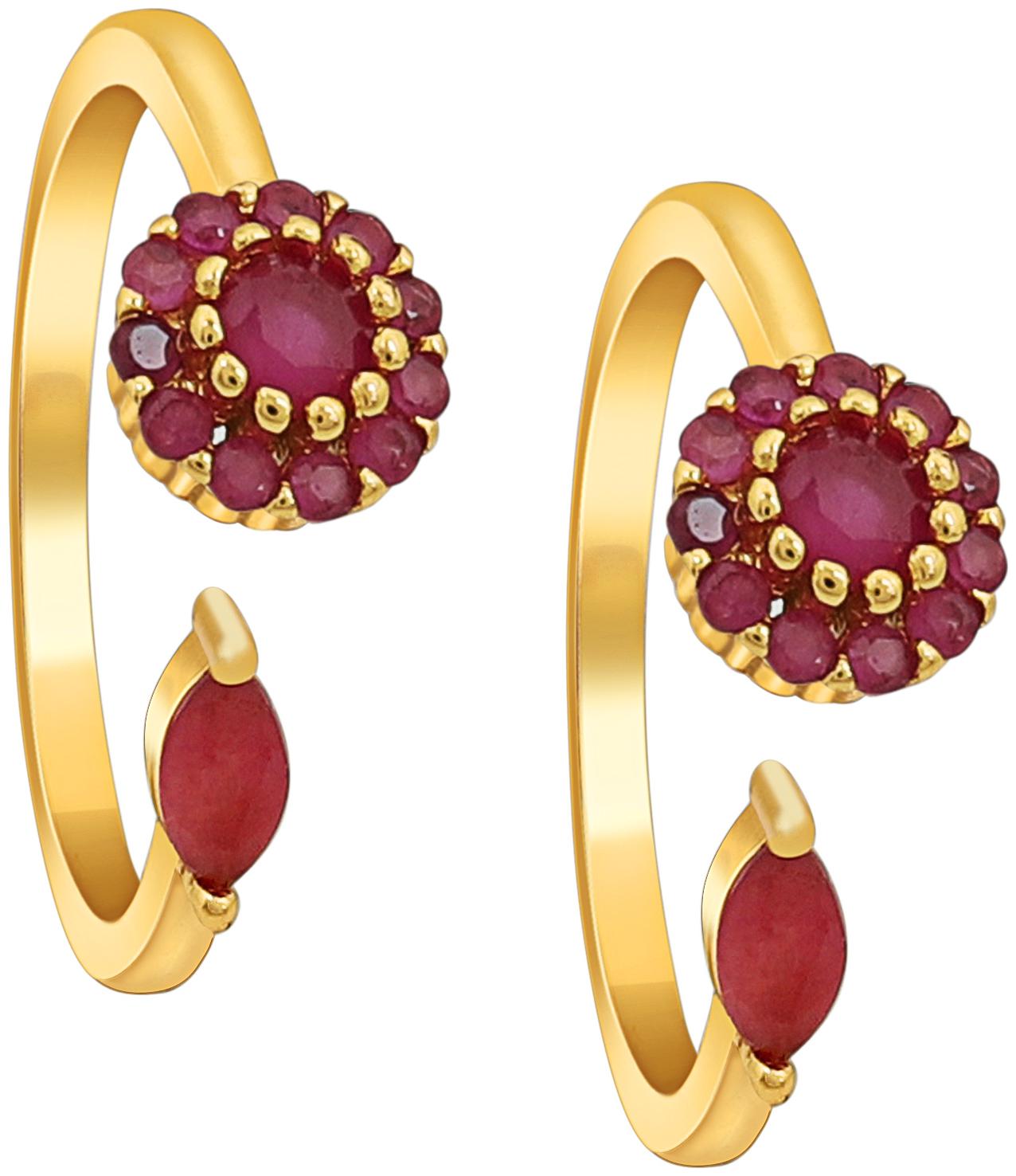 

Much-More Partywear Collection Beautiful Pair Of Toe Ring For Women