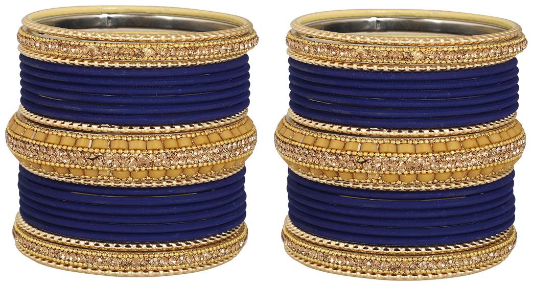

MUCH-MORE Unique Traditional Wedding Bangles Kadaa Set For Women