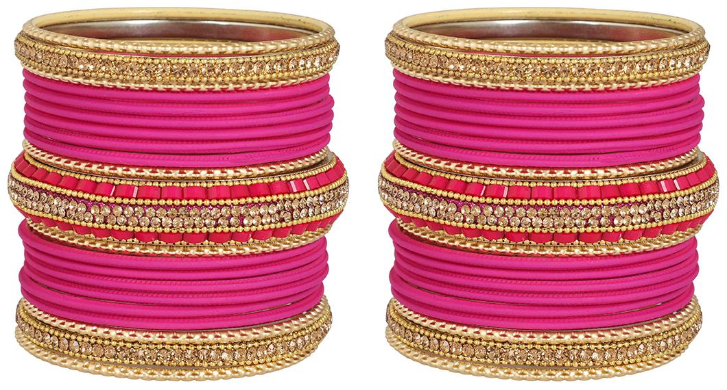 

MUCH-MORE Unique Traditional Wedding Bangles Kadaa Set For Women