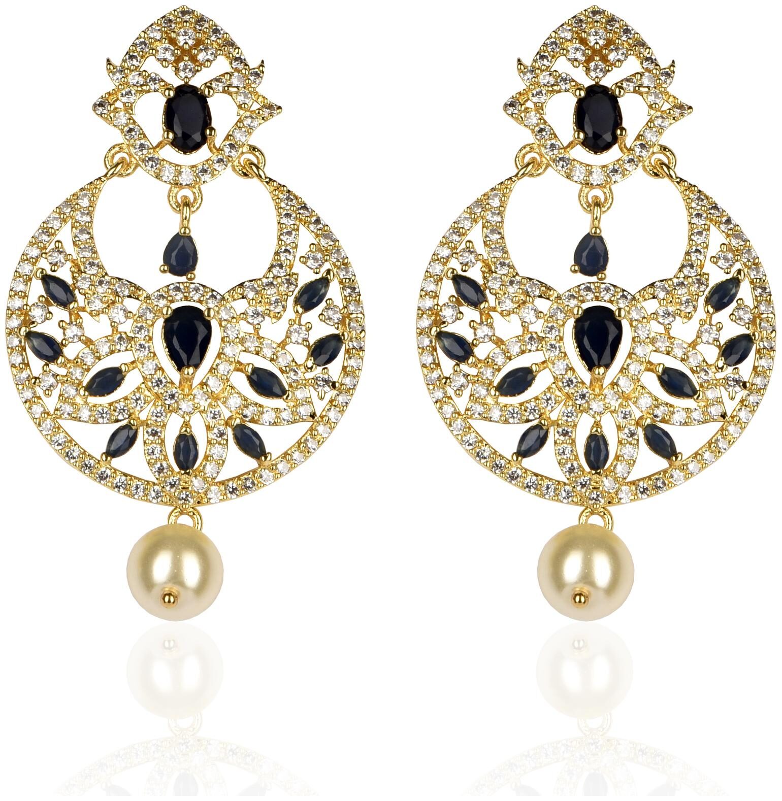 

Mukutmoni Exclusive Design Stylish Pearls Earrings And Women