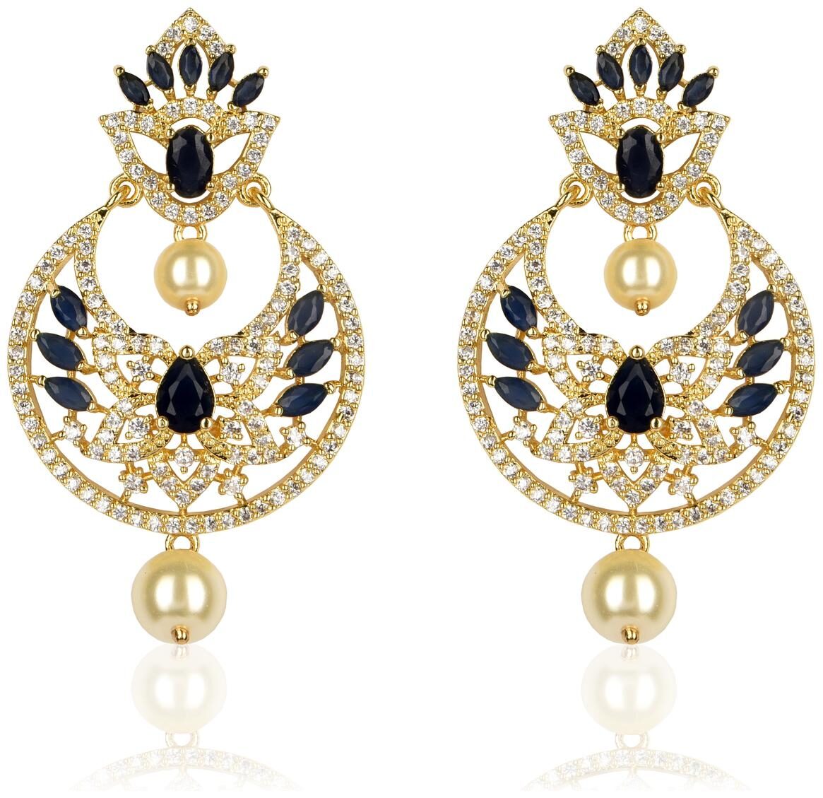 

Mukutmoni Exclusive Design Stylish Pearls Earrings For Girls And Women
