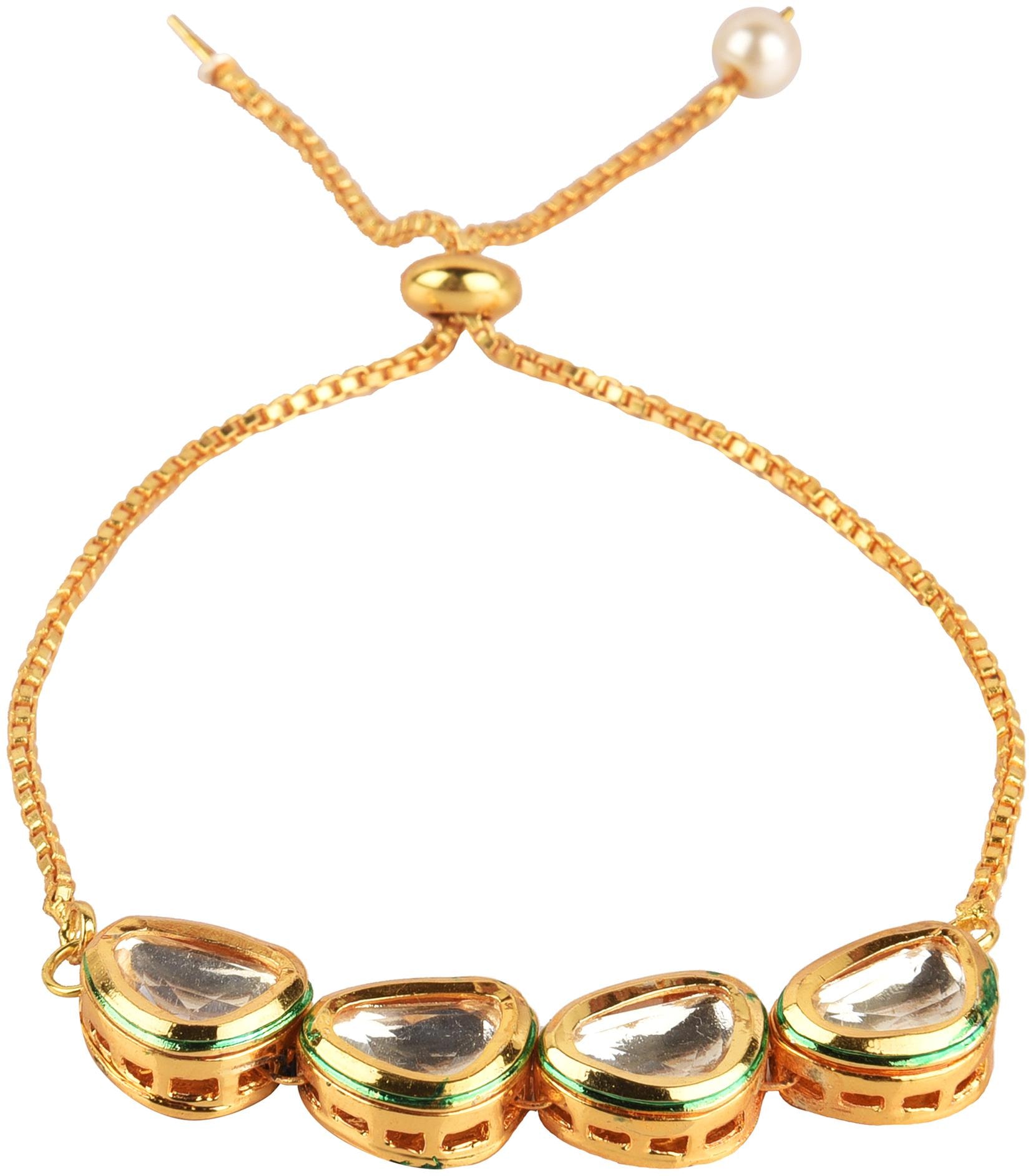 

myGaonwala Designer Kundan Bracelet