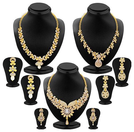 Buy Necklace set combo Online at Low Prices in India