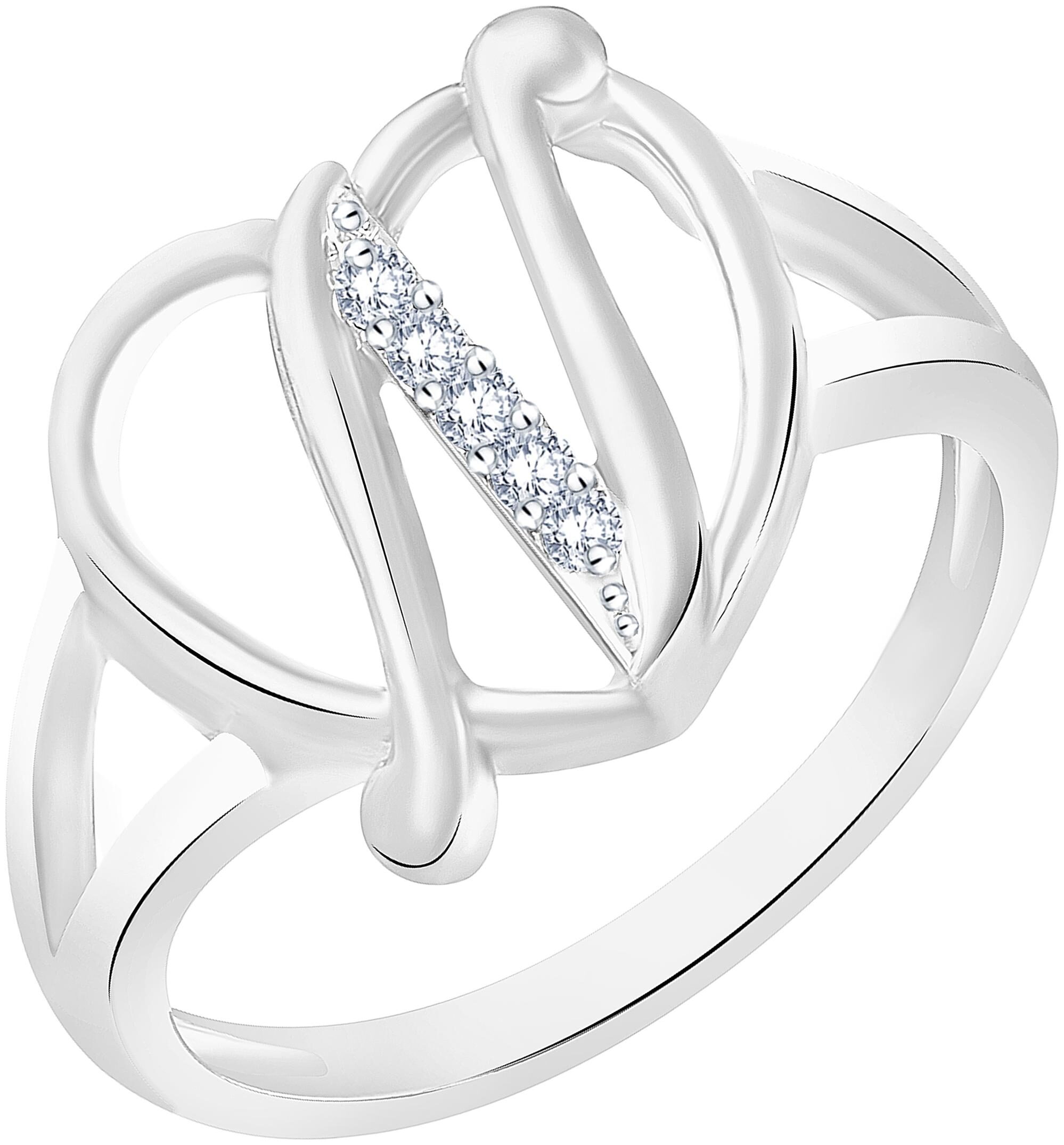 

NETRA CREATION Jewels Stylish Initial Heart N Rhodium Plated Brass Cubic Zirconia Alphabet Ring for Women Girls NAFR220R