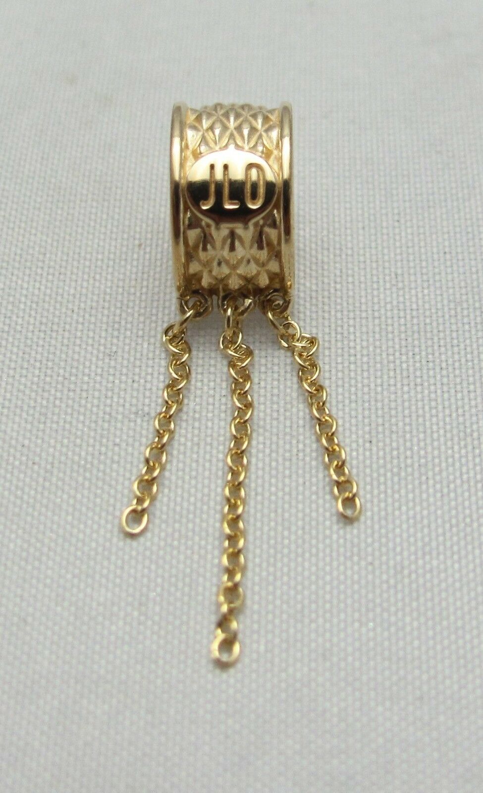 

New Authentic Endless Bohemian Dangle J Lopez Silver 925 Gold Plated Charm 1601