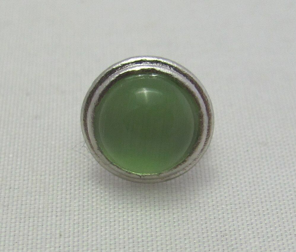 

New Authentic Endless Mint Green Love Dome Sterling Silver Charm 41360-4