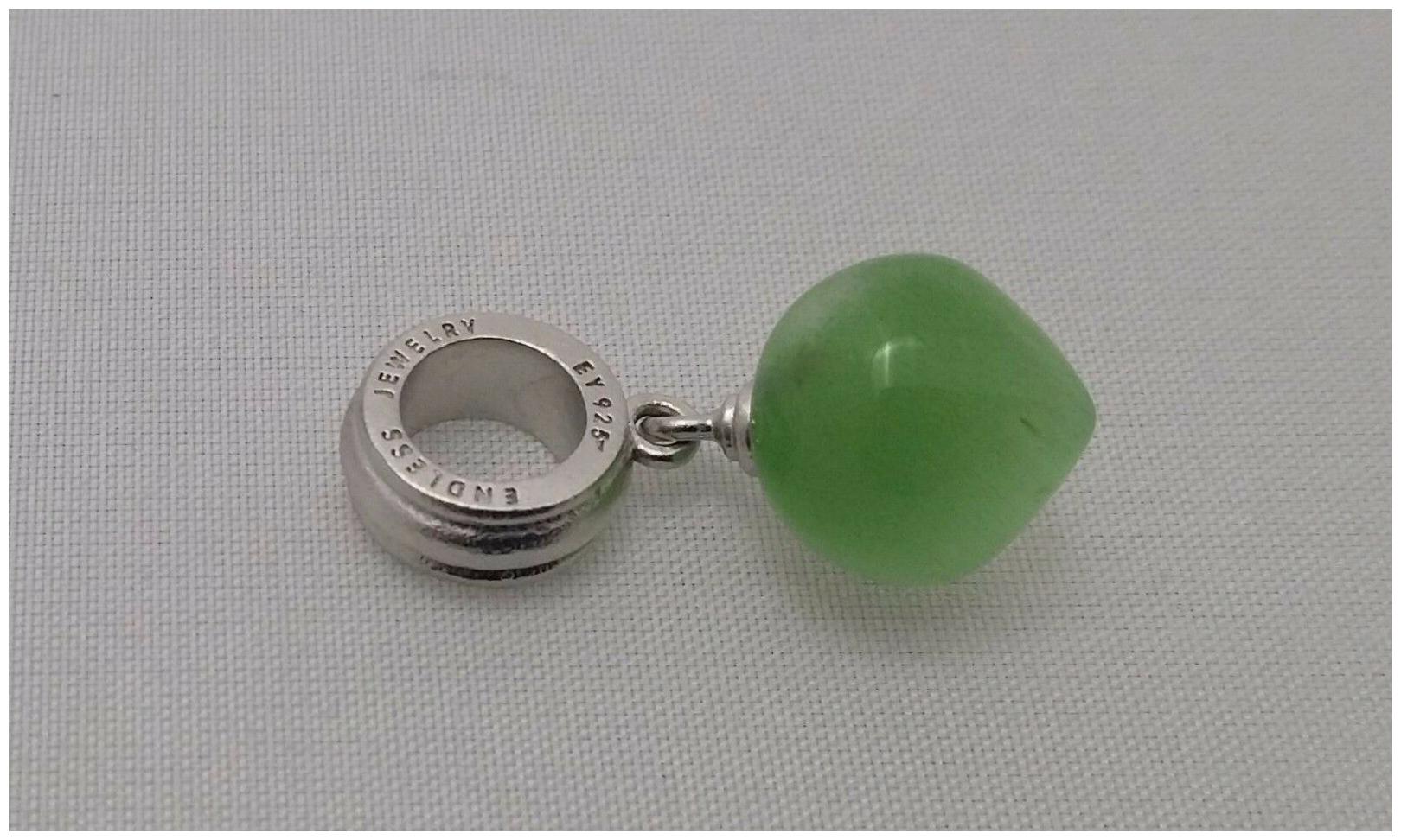 

New Authentic Endless Sterling Silver 925 Mint Love Drop Charm 43530-4
