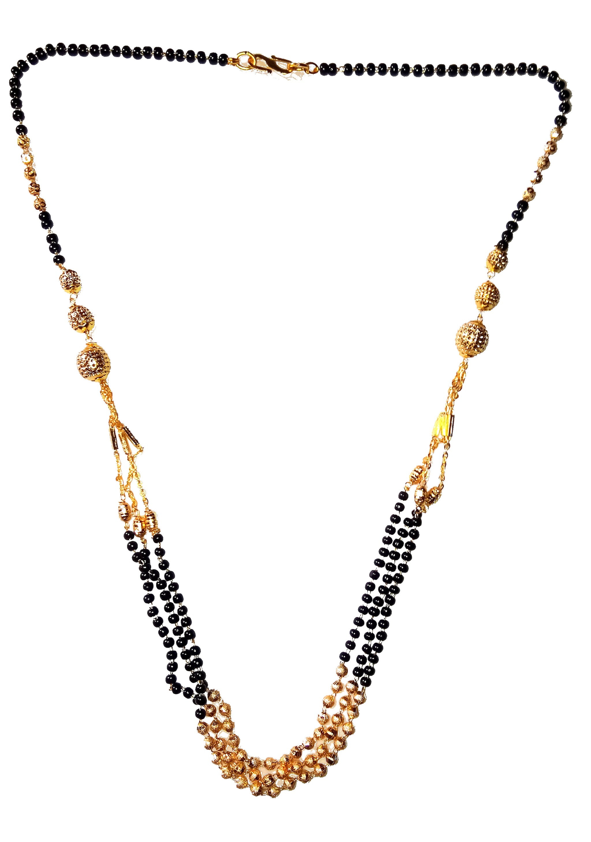 

New Designer 3 layer mangalsutra by shrungarikaa