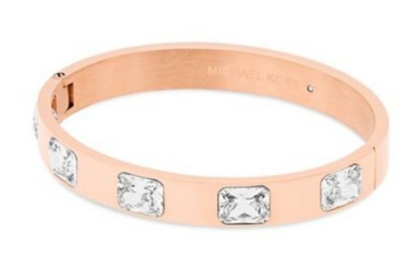 

New Michael Kors Black Friday Rose Gold Studded Bangle Bracelet MKJ6238791