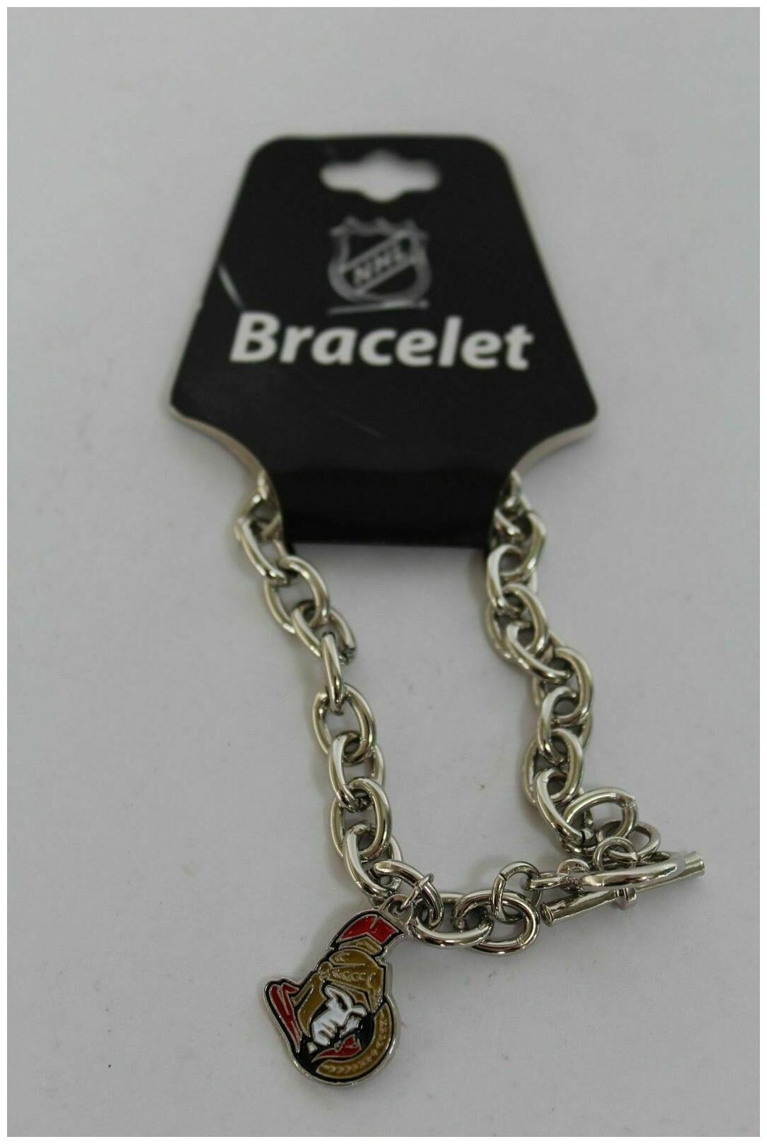 

NHL Ottawa Senators Charm Chain Bracelet Jewelry - Hockey - Canada - NEW