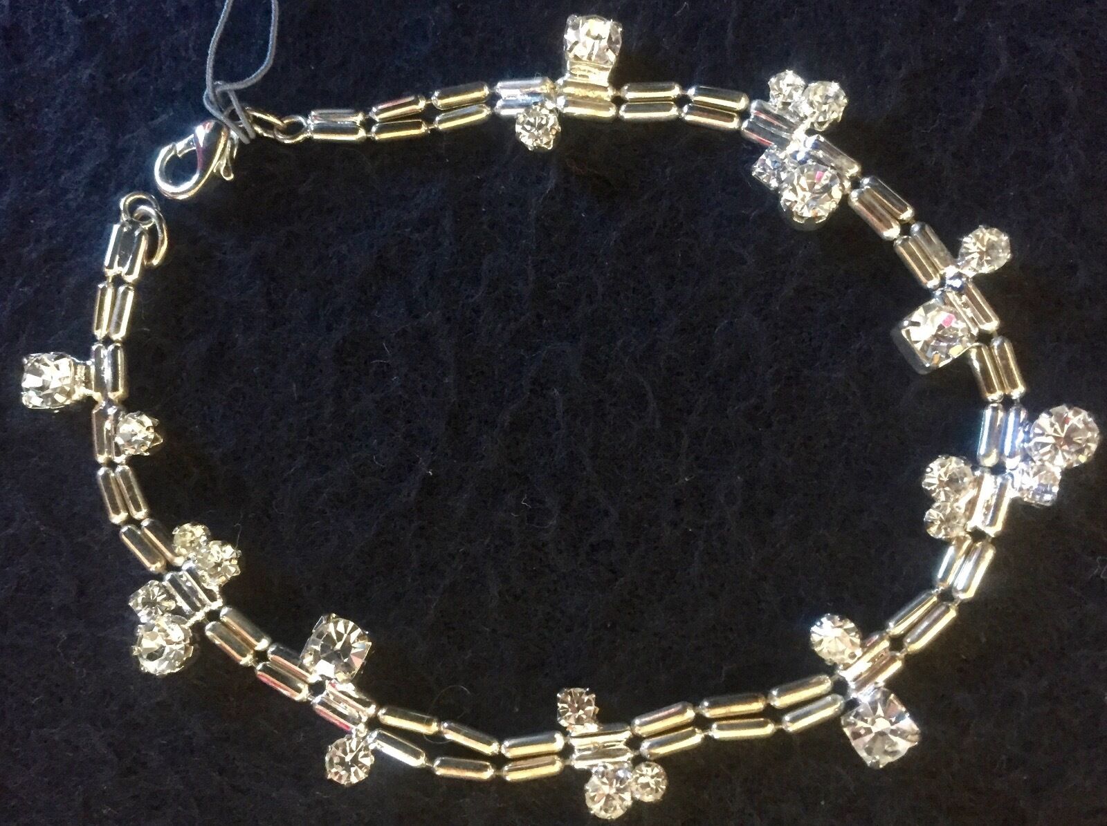 

Nine West Silver Rhinestone Bracelet VALENTINE S DAY GIFT NEW