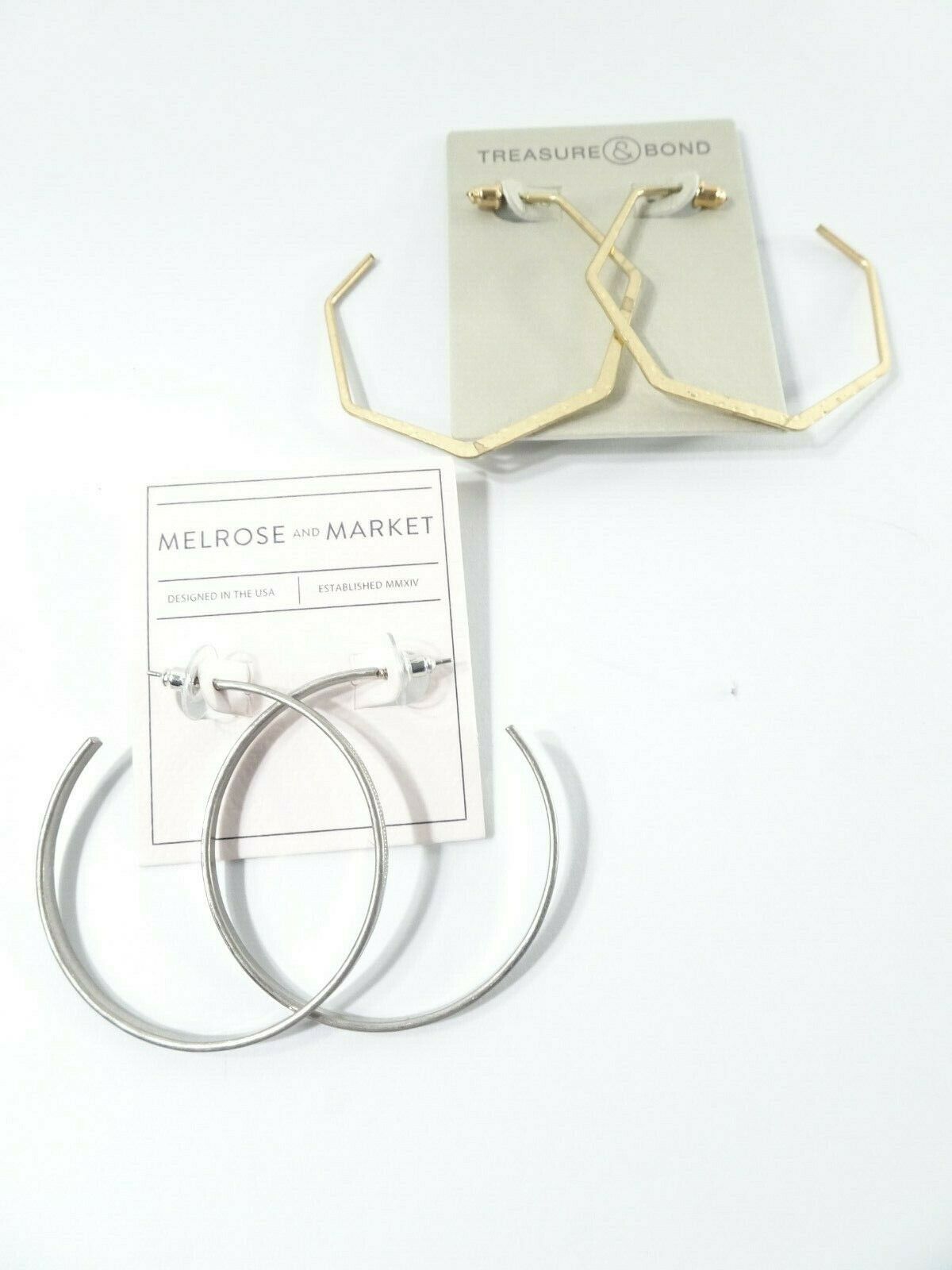

Nordstrom Treasure Bond Hexagon Hoop Earrings Melrose Market Hoop Earrings