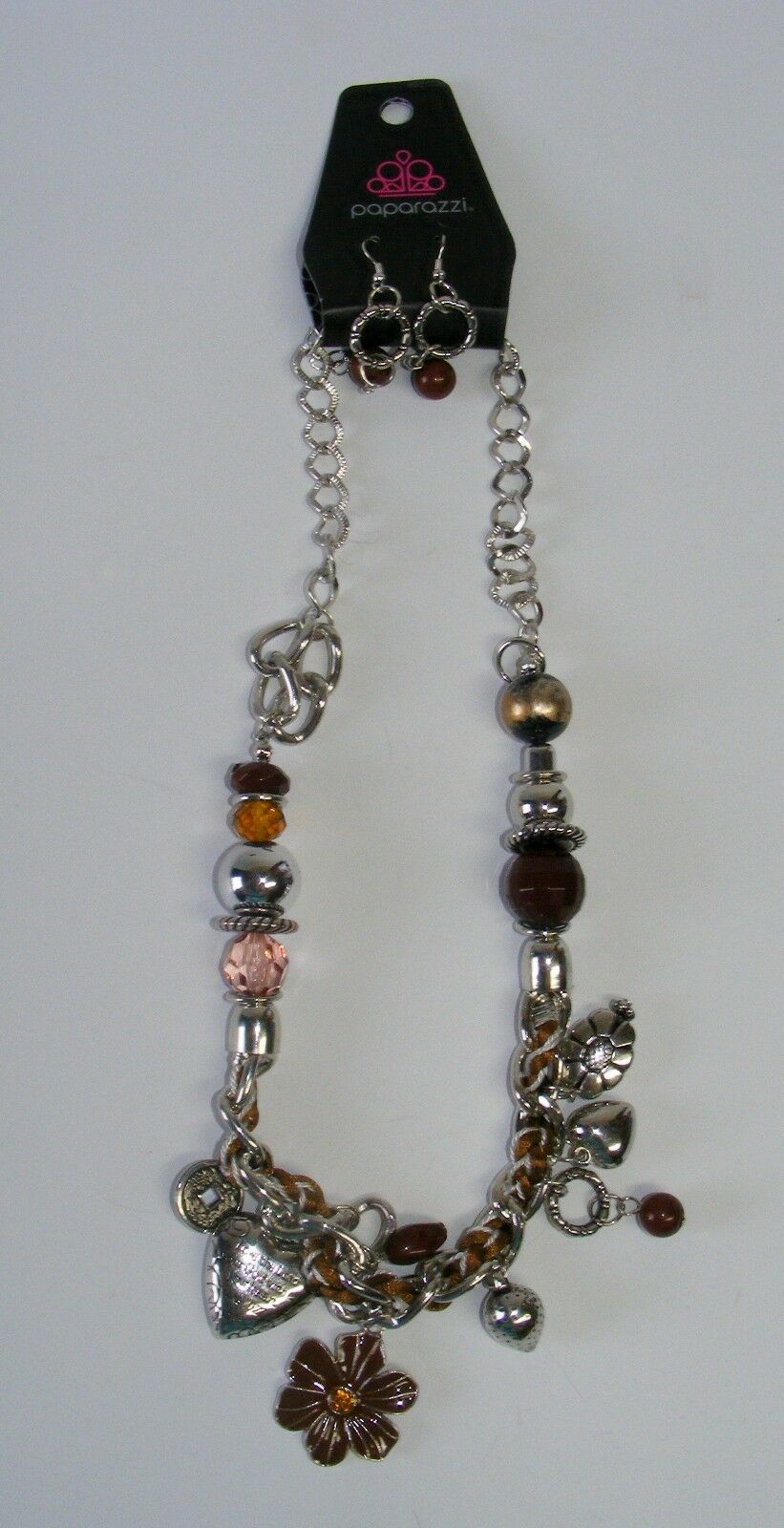 

NWT PAPARAZZI Long Necklace With Matching Earrings Multiple Colors-SEE PICS