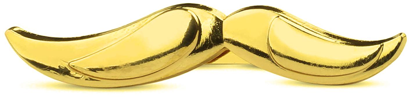 

Okos Alloy Gold Plated Men s Fashion Jewellery Mustache Design Tie Pin Tie Bar Lapel Pin for Boys and Men TP10005004