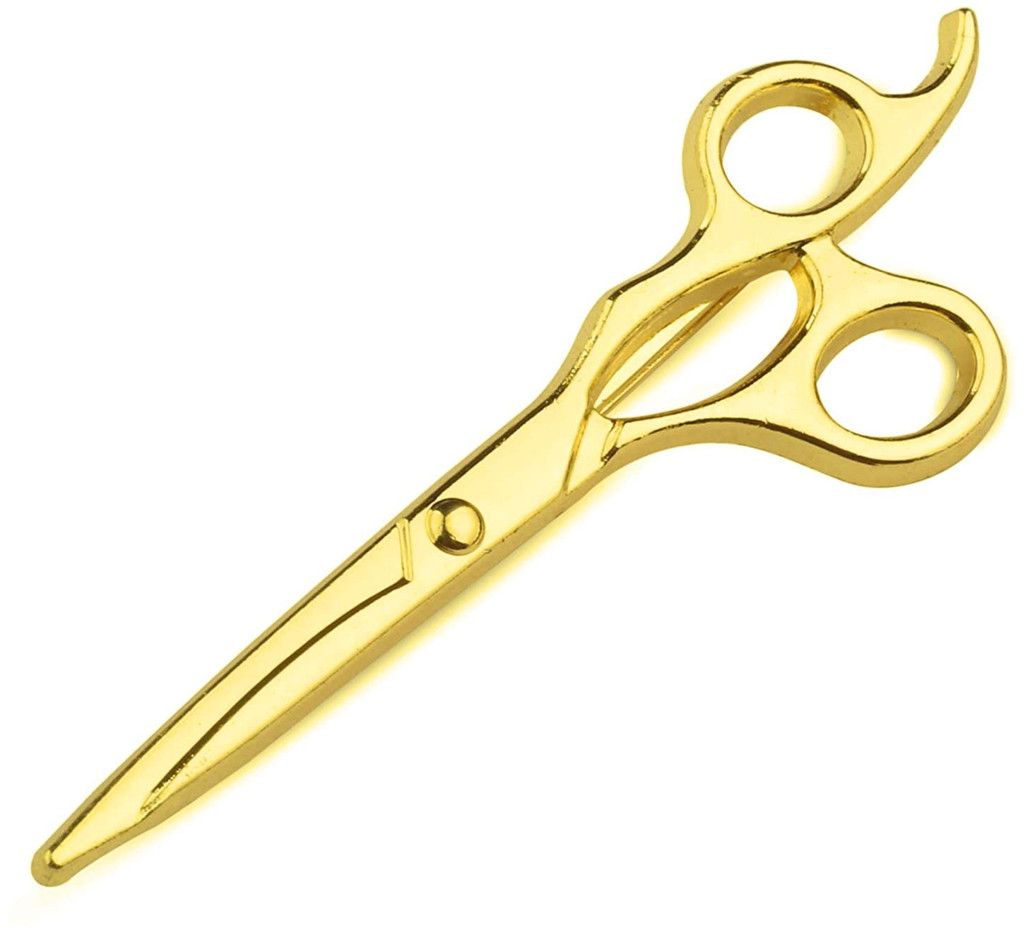 

Okos Men s Jewellery Alloy Gold Plated Scissor Shaped Tie Pin Tie Bar for Boys and Men TP10005005