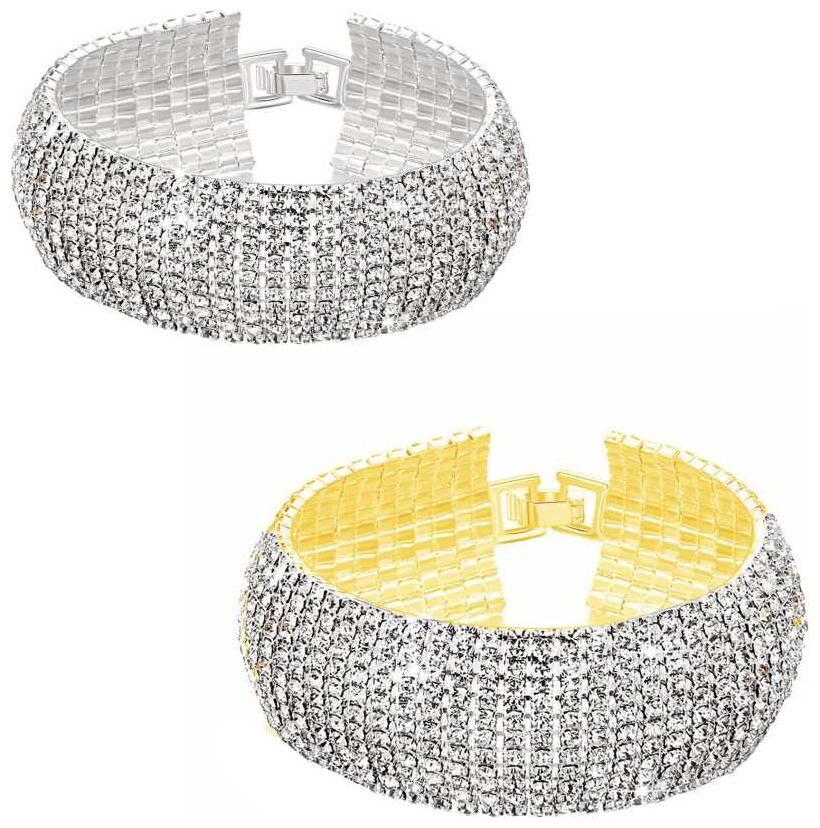 

Okos Women Bracelet Charm Set with Gold 2 Bracelets