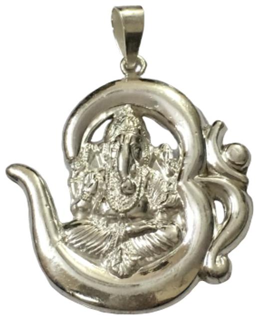 

OM Ganesh Pendant 92 5 Silver Purity