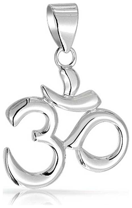 

Om Pendant Silver