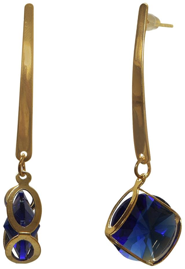 

Omaya Blue Dangle Earring For Women