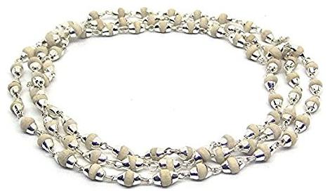 

Original White Tulsi Beads Mala