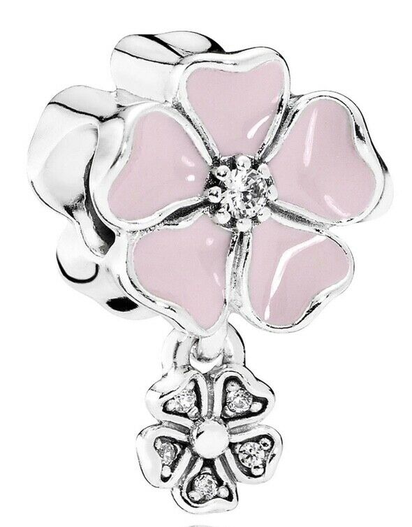 

Pandora Poetic Blooms w CZ s Charm with Pandora packaging Brand new