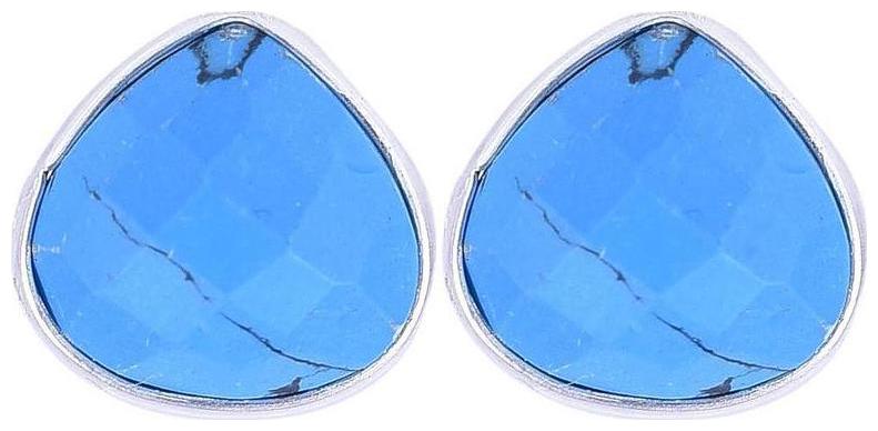 

PeenZone 92 5 Sterling Silver Turquoise Stud Earrings For Women Girls