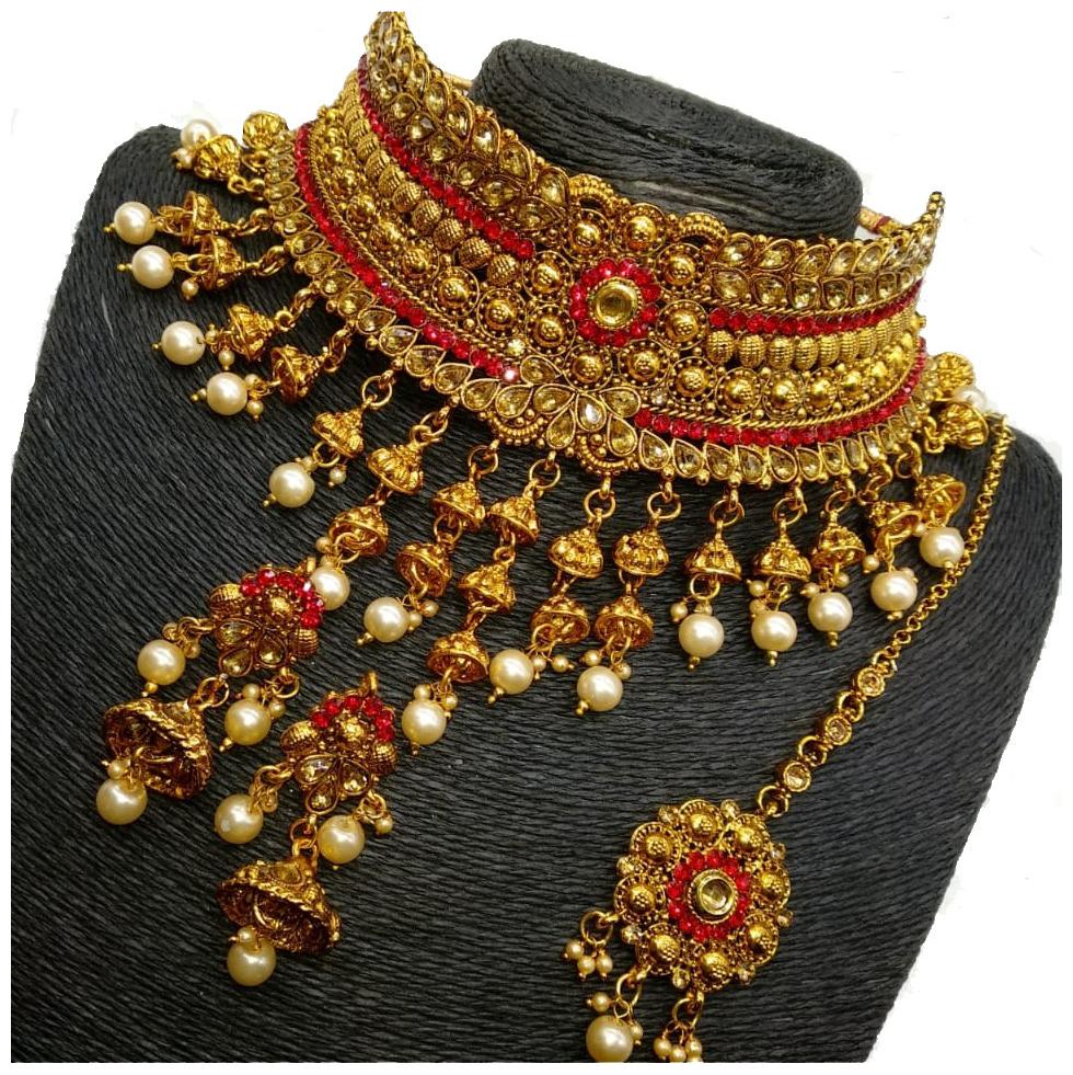 

Penny Jewels Alloy Latest Unique Jewellery Set