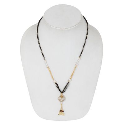 

Penny Jewels Alloy Party Wear Stylish look Fancy Mangalsutra With Chain For All Occasion