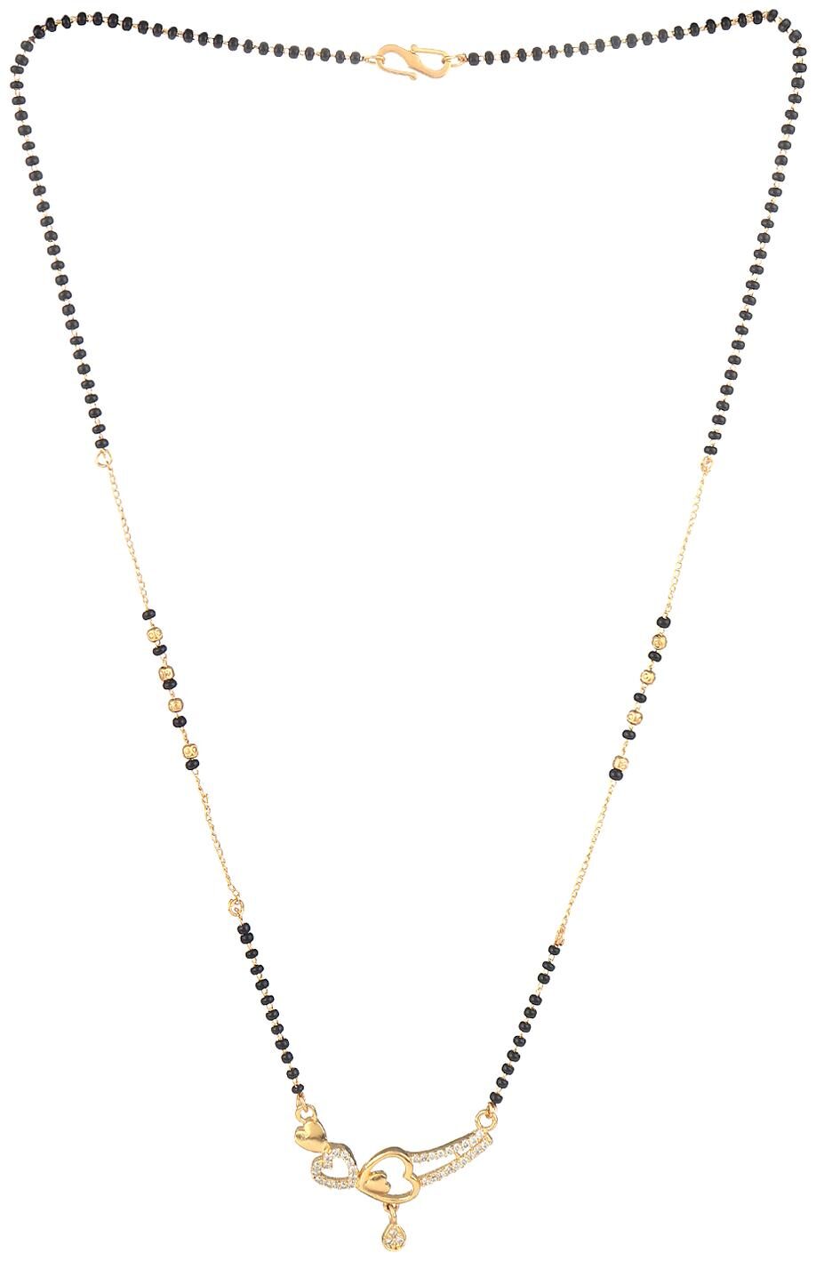 

Penny Jewels Alloy Designer Fancy Stylish Unique Mangalsutra For Women Girl