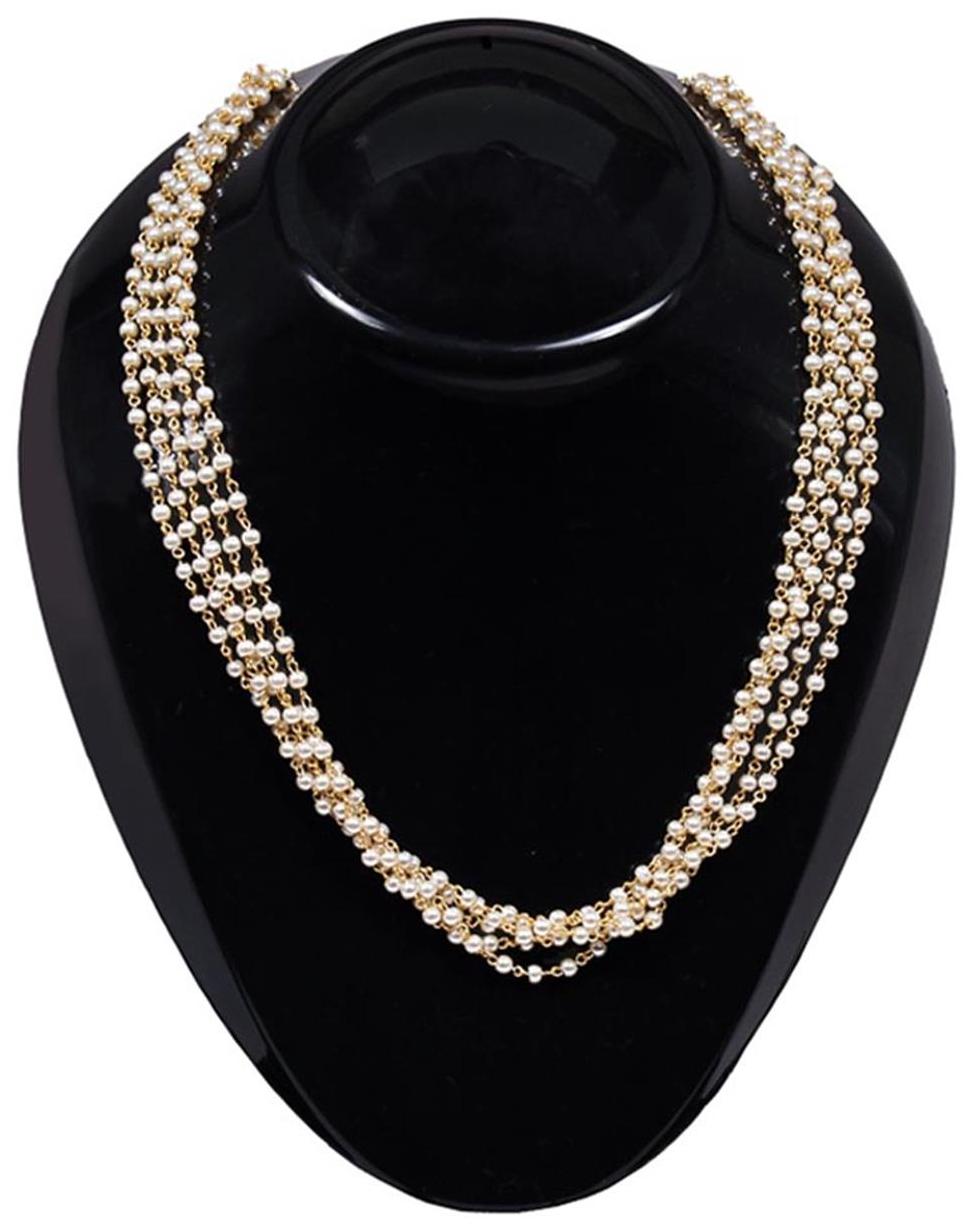 

Penny Jewels Golden Alloy Necklace Set