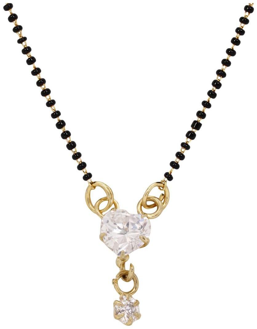 

Penny Jewels Alloy Party Wear Stylish Look Fancy Mangalsutra With Chain For Women Girls