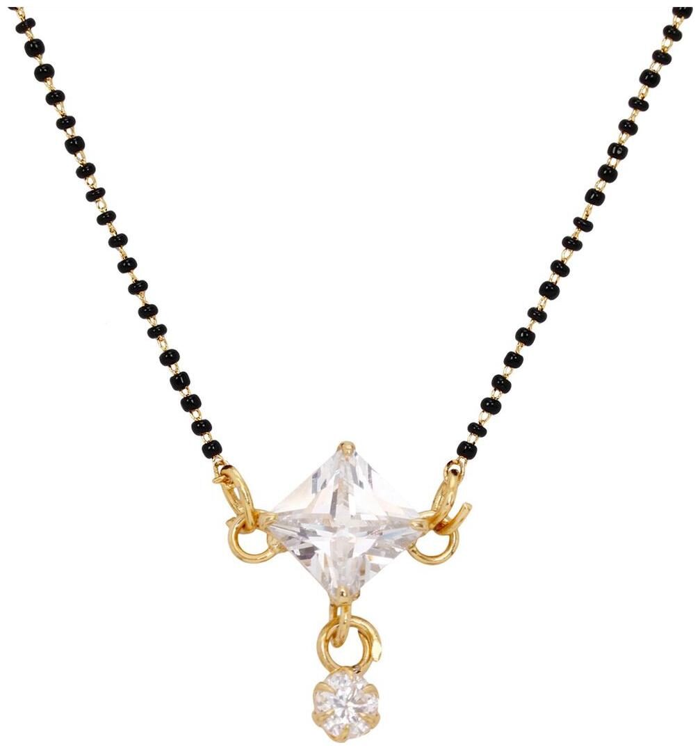 

Penny Jewels Alloy Party Wear Stylish Look Fancy mangalsutra With Chain For Women