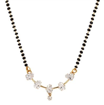 

Penny Jewels Alloy Party Wear Latest Designer Stylish Mangalsutra For Women Girls
