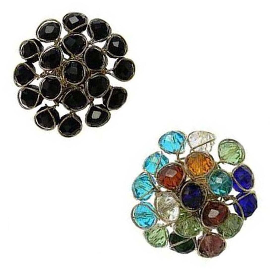 

Penny Jewels Alloy Luxurious Traditional Stone Fancy Stylish Antique Unique Combo Ring For Women Girls (Adjustable)