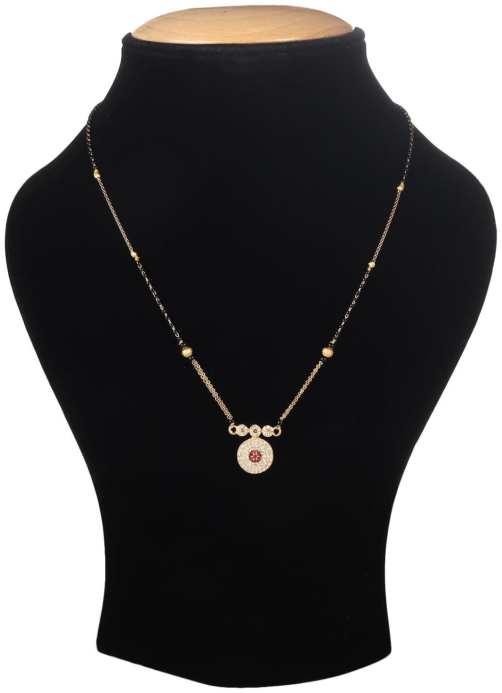 

Penny Jewels Alloy Designer Fancy Stylish Unique Mangalsutra For Women Girls