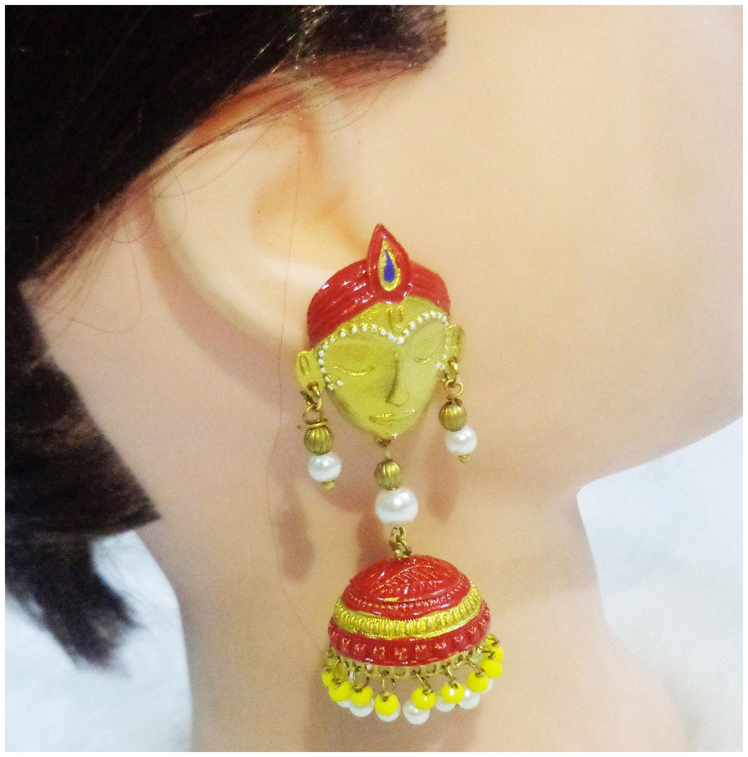 

Penny Jewels Alloy Beautiful Jhumki Earring Set For Women Girls