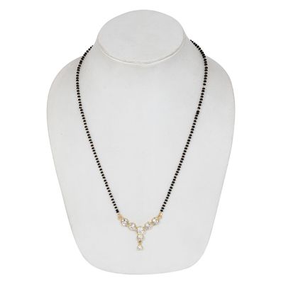 

Penny Jewels Alloy Party Wear Stylish Look Fancy mangalsutra With Chain For Women