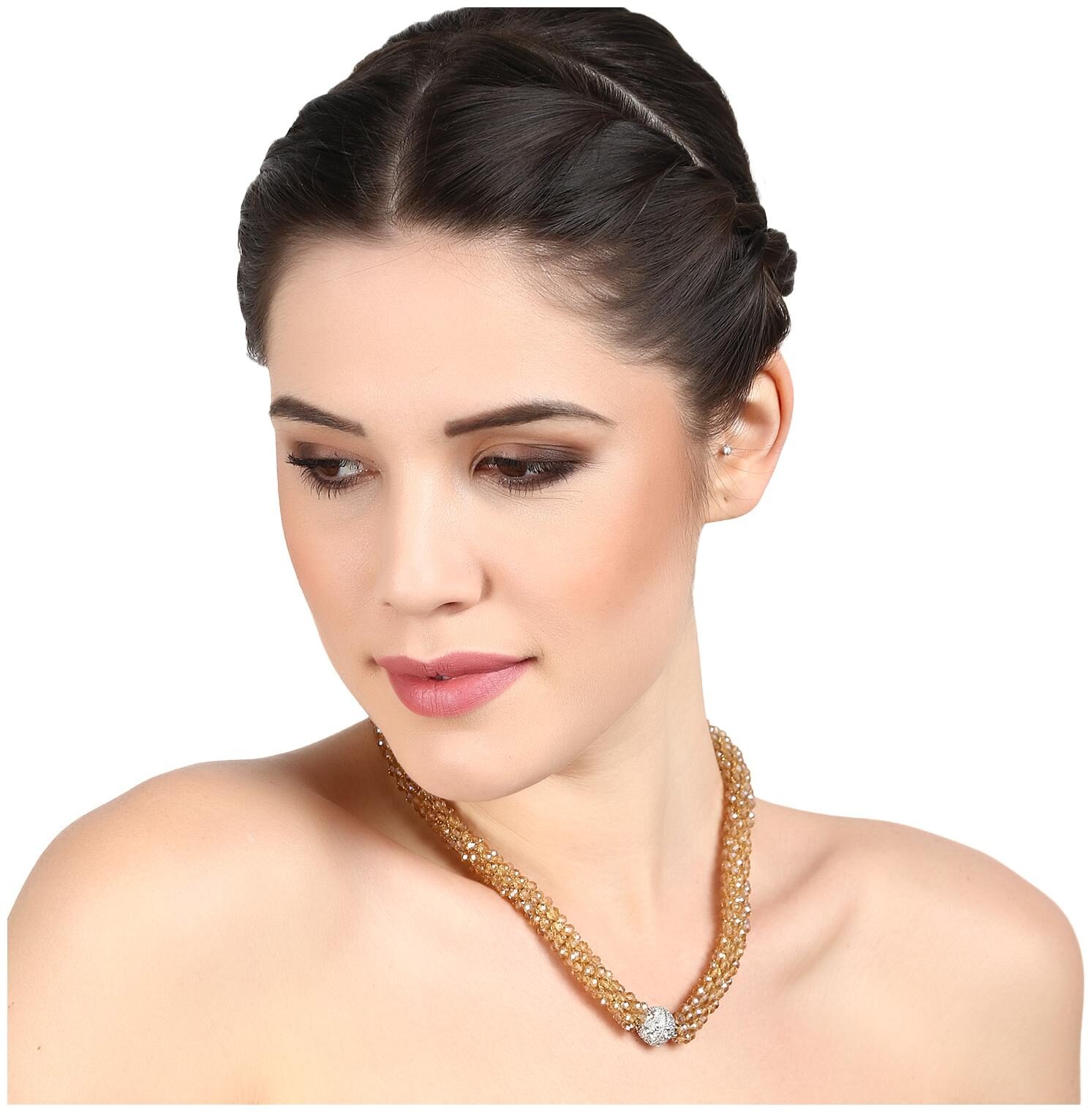 

Penny Jewels Alloy Unique Magnet Chain For Women Girls